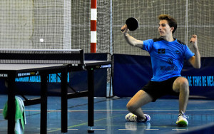 José Manuel Caballero venció en sus dos partidos. / Foto: J. L. Rúa.