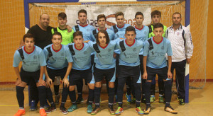 Equipo Juvenil de La Palma FS, ya campeón provincial.