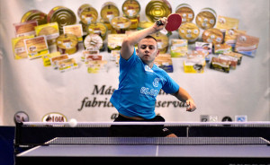 Pablo Heredia, en uno de sus partidos. / Foto: J. L. Rúa.