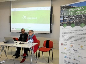 Reunión informativa sobre el proyecto STEPPING, en el que se han dado a conocer sus objetivos y actuaciones.