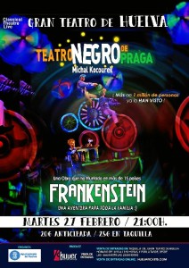 El Teatro Negro de Praga llega este martes 27 de febrero al Gran Teatro de Huelva.