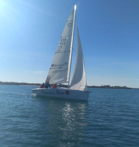 El viento fue protagonista en la 5ª y 6ª mangas de la XX Liga de Invierno del Club Náutico Río Piedras.