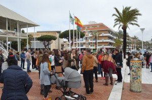 Los puntaumbrieños se han sumado a la lucha por la igualdad.