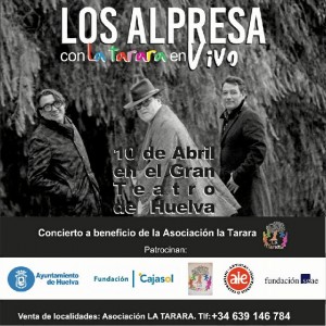 Cartel del concierto. 