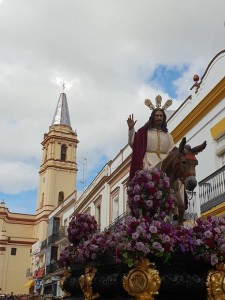 La borriquita abre el Domingo de Ramos.