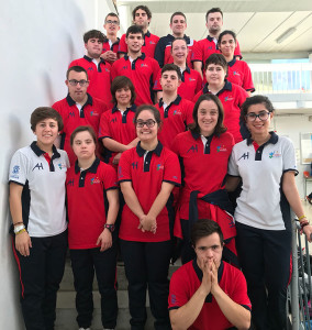 Representantes del CODA en el Campeonato de España de Natación que se va a celebrar en San Fernando (Cádiz).