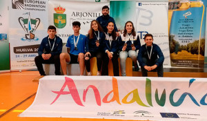 Los representantes del Recre IES La Orden en el Campeonato de Andalucía Sub 15 y Sub 19.