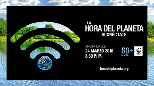 'Conéctate al Planeta y Apaga la Luz' el sábado 24 de marzo de 20,30 a 21,30 horas.