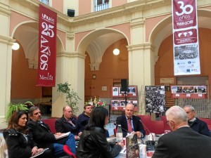 El libro fue presentado este lunes en La Merced. 