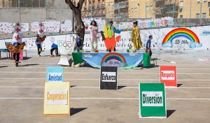 El colegio Onuba, escenario esta semana las VII Olimpiadas Deportivas.