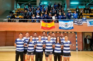 Formación del Recre IES La Orden en su partido en San José de La Rinconada.