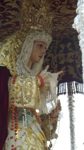 La Virgen del Rosario.