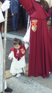 Varios niños han participado en el cortejo.