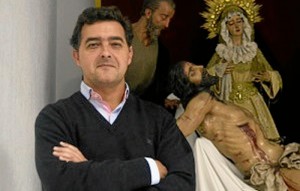 Juan Javier Márquez Cabeza, Hermano Mayor de la cofradía. 