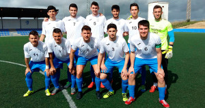 Equipo de fútbol de la UHU, clasificado para la fase final del Andaluz Universitario.