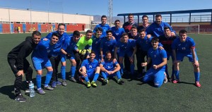 El equipo masculino de fútbol de la Universidad de Huelva se colgó el bronce.