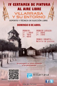 Cartel del certamen 'Villarrasa y su entorno'.