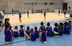 La gimnasia rítmica, primer deporte individual que inicia la competición en La Provincia en Juego.