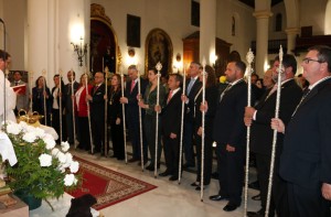 Nueva junta de gobierno de la Hermandad de San Isidro.