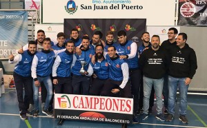 Componentes del CB Los Palitos, que ha ascendido a la Primera Nacional de baloncesto.