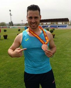 Antonio Palma, bronce en el lanzamiento de jabalina.