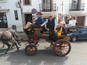 La primera romería del año en la provincia de Huelva culmina el 4 de abril.