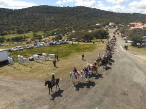 La procesión de la Virgen se ha celebrado este 3 de abril.