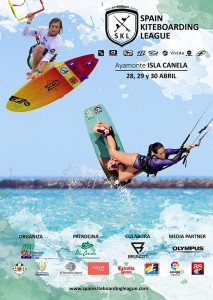 Cartel de la prueba de kitesurf que se celebrará este fin de semana en Ayamonte.