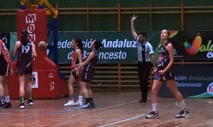 El CB Conquero peleará este domingo por el bronce en el Andaluz Junior femenino de baloncesto. / Foto: @CBConquero.