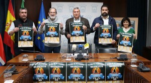 Un momento de la presentación de la fase final de la Liga de Veteranos de baloncesto.