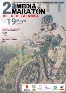 Cartel anunciador de la prueba ciclista que tendrá lugar el próximo 19 de mayo en Zalamea La Real.