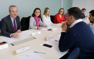 Momento de la reunión de la Comisión Provincial.