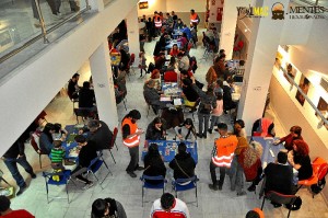 Foto del anterior Encuentro de Juegos de Mesa, Rol y Miniaturas.