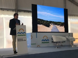 Un momento de la intervención de Mario Picazo en la Feria.