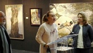 Inauguración de la exposición 'Memoria y el Tiempo'.