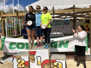 Rocío Goñi Medina, ganadora femenina de la carrera.