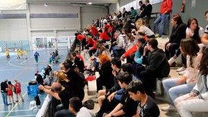 Gran ambiente en el pabellón Francisco Díaz Torres en las finales.