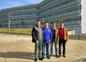 Investigadores del Departamento de Ingeniería Electrónica, Sistemas Informáticos y Automática de la Universidad de Huelva.