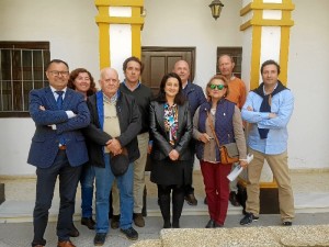 Bella Carballo elegida presidenta de Apyme-Ayamonte, y la nueva Junta Directiva.