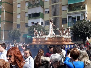 Una procesión que pone fin a la Semana Santa de Huelva 2018.