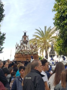 La imagen de Cristo Resucitado, obra de Elías Rodríguez Picón.