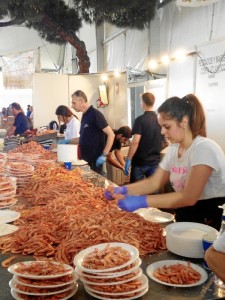 La XXIV Feria Nacional de la Gamba, la Chirla y el Boquerón, se inaugura el viernes, 20 de abril, en la Plaza 26 de Abril en Punta Umbría.