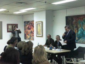 Francisco José Martínez López presentó las intervenciones.