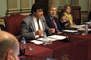 Intervención de Gabriel Cruz, alcalde de Huelva.