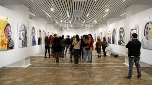 La exposición #tumediacara estará en la Sala de la Provincia hasta el 28 de abril. /Foto: Jesús Bellerín.