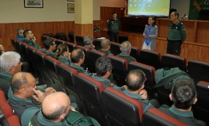 Jornadas sobre aduanas, contrabando e impuestos especiales y sanidad exterior que han tenido lugar esta sema en la Comandandia de la Guardia Civil.