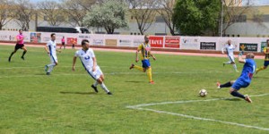 Nada pudo hacer el Isla Cristina en su partido en casa ante el Xerez DFC. / Foto: @XerezDFC.