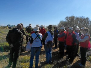 Posteriormente se llevó a cabo el trabajo de campo, que se enmarca en el proyecto Life Conhabit Andalucía.