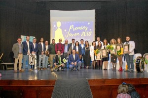 Estefanía Carrellán ha sido reconocida en los Premios Joven 2018, de Bollullos del Condado.