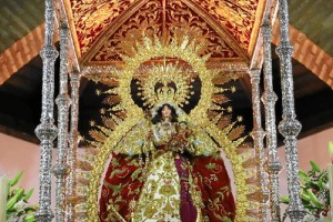 La romería se celebra en honor de la Virgen de Montemayor.